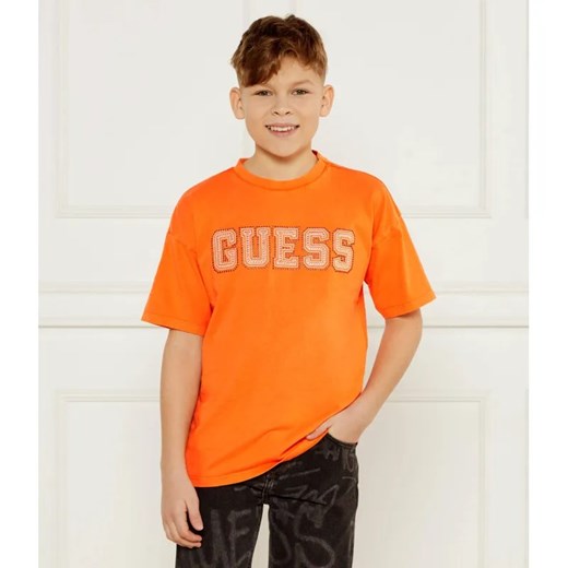 Guess T-shirt | Regular Fit ze sklepu Gomez Fashion Store w kategorii T-shirty chłopięce - zdjęcie 185011580