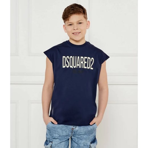 Dsquared2 T-shirt | Relaxed fit ze sklepu Gomez Fashion Store w kategorii Bluzki dziewczęce - zdjęcie 185011662