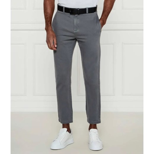 HUGO Spodnie chino David251D | Slim Fit ze sklepu Gomez Fashion Store w kategorii Spodnie męskie - zdjęcie 185011752