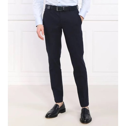 BOSS BLACK Spodnie chino Kaito1_T | Slim Fit ze sklepu Gomez Fashion Store w kategorii Spodnie męskie - zdjęcie 185011781