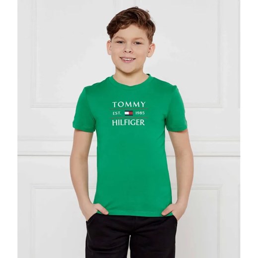 Tommy Hilfiger T-shirt | Regular Fit ze sklepu Gomez Fashion Store w kategorii T-shirty chłopięce - zdjęcie 185011884