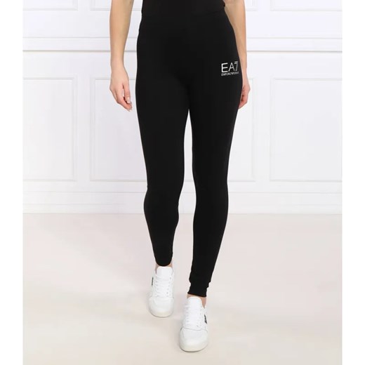 EA7 Legginsy | Slim Fit ze sklepu Gomez Fashion Store w kategorii Spodnie damskie - zdjęcie 185011890