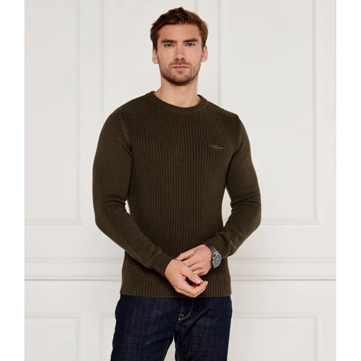 Aeronautica Militare Sweter | Regular Fit ze sklepu Gomez Fashion Store w kategorii Swetry męskie - zdjęcie 185012030