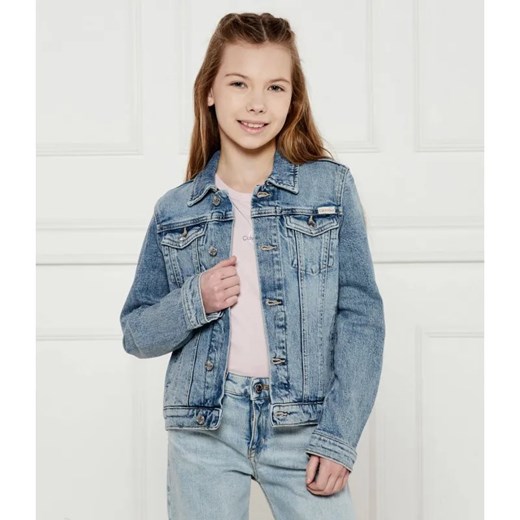 Calvin Klein Jeans Kurtka jeansowa | Regular Fit ze sklepu Gomez Fashion Store w kategorii Kurtki dziewczęce - zdjęcie 185012071