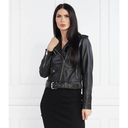 Michael Kors Skórzana ramoneska | Regular Fit ze sklepu Gomez Fashion Store w kategorii Kurtki damskie - zdjęcie 185012170