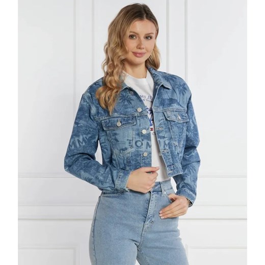 Tommy Jeans Kurtka jeansowa | Cropped Fit ze sklepu Gomez Fashion Store w kategorii Kurtki damskie - zdjęcie 185012172