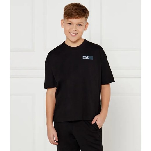 EA7 T-shirt | Regular Fit ze sklepu Gomez Fashion Store w kategorii T-shirty chłopięce - zdjęcie 185012201