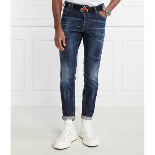 Dsquared2 Jeansy DARK CLEAN WASH COOL GUY | Slim Fit ze sklepu Gomez Fashion Store w kategorii Jeansy męskie - zdjęcie 185012231