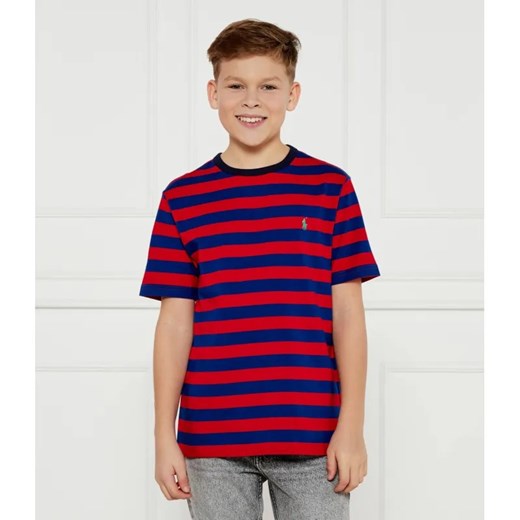 POLO RALPH LAUREN T-shirt | Regular Fit ze sklepu Gomez Fashion Store w kategorii T-shirty chłopięce - zdjęcie 185012354