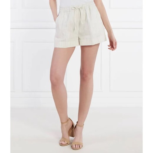TWINSET Szorty | Loose fit | z dodatkiem lnu ze sklepu Gomez Fashion Store w kategorii Szorty - zdjęcie 185012443
