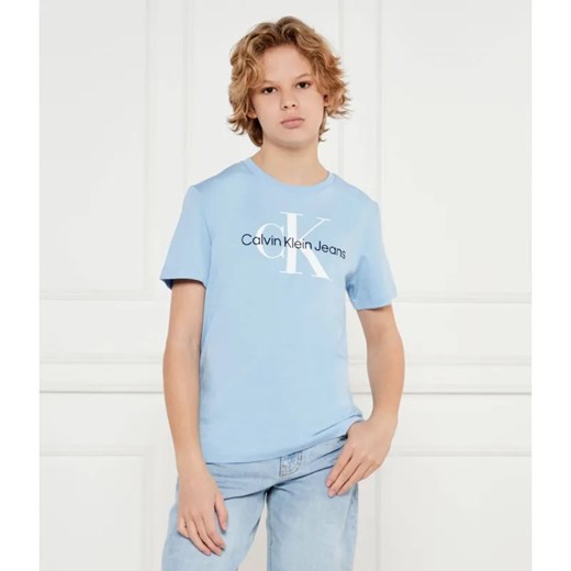 Calvin Klein Jeans T-shirt | Regular Fit ze sklepu Gomez Fashion Store w kategorii T-shirty chłopięce - zdjęcie 185012472