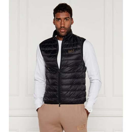EA7 Puchowy bezrękawnik | Regular Fit ze sklepu Gomez Fashion Store w kategorii Kamizelki męskie - zdjęcie 185012513