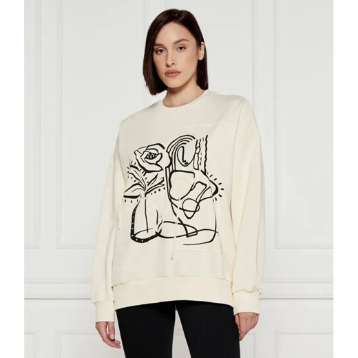 Desigual Bluza | Oversize fit ze sklepu Gomez Fashion Store w kategorii Bluzy damskie - zdjęcie 185012560