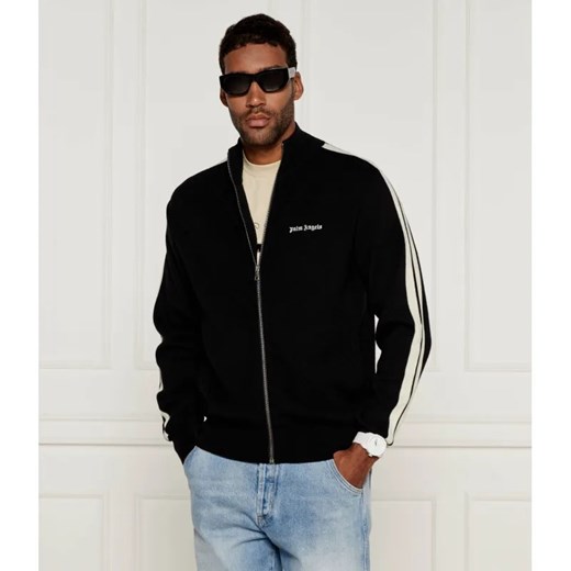 Palm Angels Sweter TRACK | Regular Fit | z dodatkiem wełny i kaszmiru ze sklepu Gomez Fashion Store w kategorii Swetry męskie - zdjęcie 185012614
