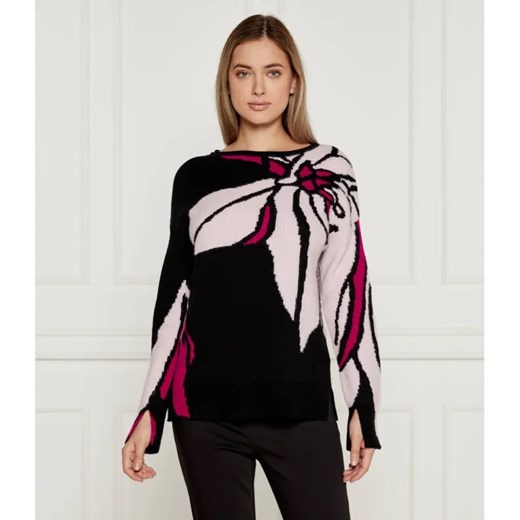 Marc Cain Wełniany sweter | Loose fit ze sklepu Gomez Fashion Store w kategorii Swetry damskie - zdjęcie 185012622