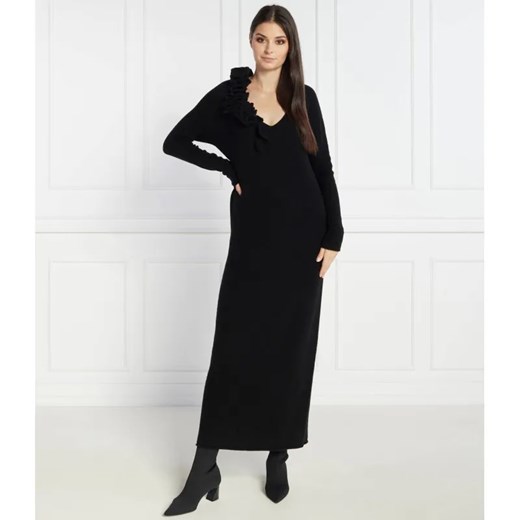Liviana Conti Sukienka | z dodatkiem wełny i kaszmiru ze sklepu Gomez Fashion Store w kategorii Sukienki - zdjęcie 185012664