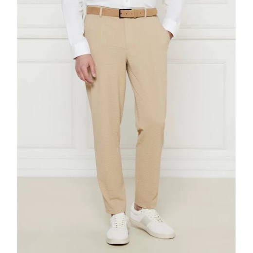 BOSS BLACK Spodnie chino P-Perin-J-EL-WG-252 | Slim Fit ze sklepu Gomez Fashion Store w kategorii Spodnie męskie - zdjęcie 185012683