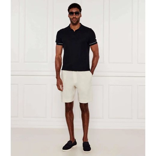 BOSS BLACK Lniane szorty P-Peter-RDS-S-WG-252 | Relaxed fit ze sklepu Gomez Fashion Store w kategorii Spodenki męskie - zdjęcie 185012763