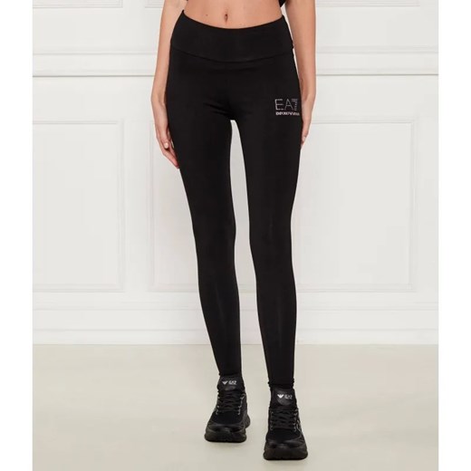 EA7 Legginsy | Slim Fit ze sklepu Gomez Fashion Store w kategorii Spodnie damskie - zdjęcie 185012794