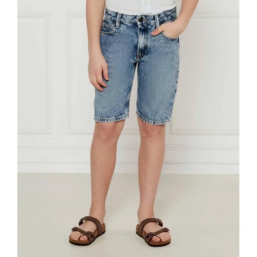 Tommy Hilfiger Jeansowe szorty | Straight fit ze sklepu Gomez Fashion Store w kategorii Spodenki chłopięce - zdjęcie 185012920