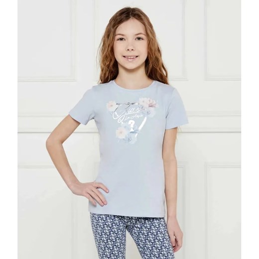Guess T-shirt | Regular Fit ze sklepu Gomez Fashion Store w kategorii Bluzki dziewczęce - zdjęcie 185012964