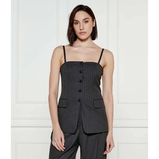 HUGO Top Asiane | Regular Fit ze sklepu Gomez Fashion Store w kategorii Kamizelki damskie - zdjęcie 185012972