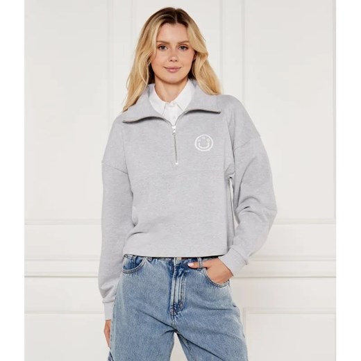 Hugo Blue Bluza DAHANNA | Oversize fit ze sklepu Gomez Fashion Store w kategorii Bluzy damskie - zdjęcie 185013070