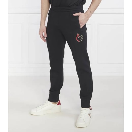 Emporio Armani Spodnie dresowe | Regular Fit ze sklepu Gomez Fashion Store w kategorii Spodnie męskie - zdjęcie 185013123