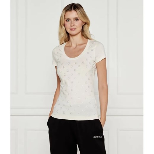 GUESS T-shirt | Slim Fit ze sklepu Gomez Fashion Store w kategorii Bluzki damskie - zdjęcie 185013164