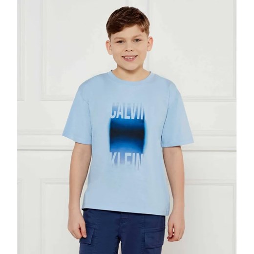 Calvin Klein Jeans T-shirt | Regular Fit ze sklepu Gomez Fashion Store w kategorii T-shirty chłopięce - zdjęcie 185013220