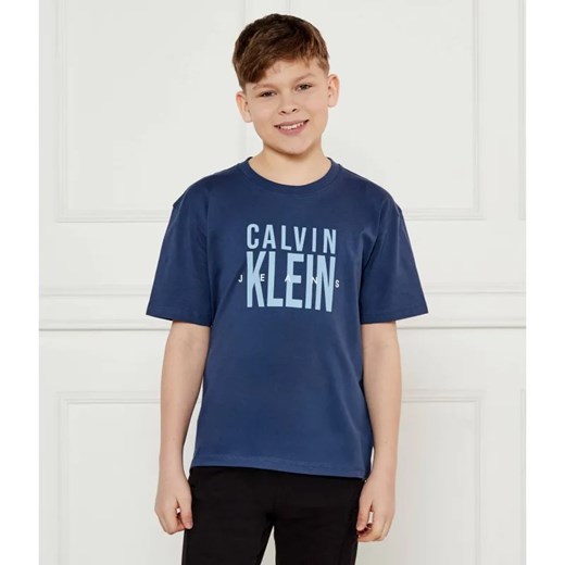 Calvin Klein Jeans T-shirt | Regular Fit ze sklepu Gomez Fashion Store w kategorii T-shirty chłopięce - zdjęcie 185013282