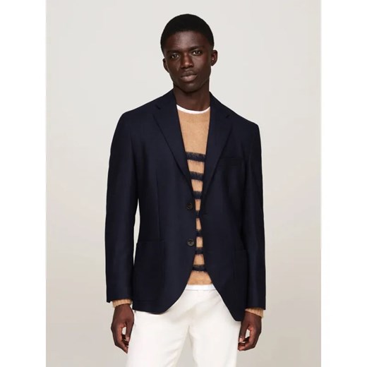 Tommy Hilfiger Wełniana marynarka | Slim Fit ze sklepu Gomez Fashion Store w kategorii Marynarki męskie - zdjęcie 185013292
