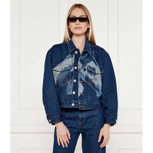 Pinko Kurtka jeansowa GOTLAND| PINKO X PATRICK MCDOWELL | Regular Fit ze sklepu Gomez Fashion Store w kategorii Kurtki damskie - zdjęcie 185013324
