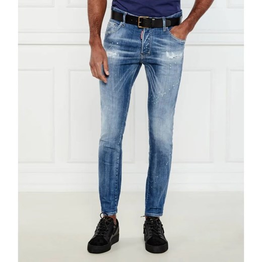 Dsquared2 Jeansy SUPER TWINKY | Slim Fit ze sklepu Gomez Fashion Store w kategorii Jeansy męskie - zdjęcie 185013381