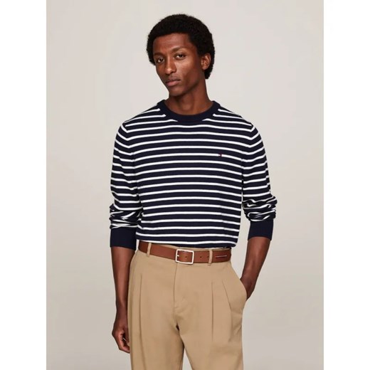 Tommy Hilfiger Sweter | Regular Fit | z dodatkiem kaszmiru ze sklepu Gomez Fashion Store w kategorii Swetry męskie - zdjęcie 185013443