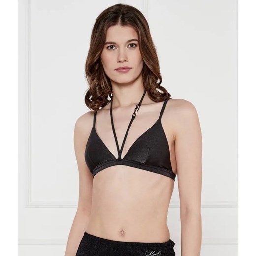Karl Lagerfeld Góra od bikini DNA Shine Halter Karl Lagerfeld XS promocja Gomez Fashion Store
