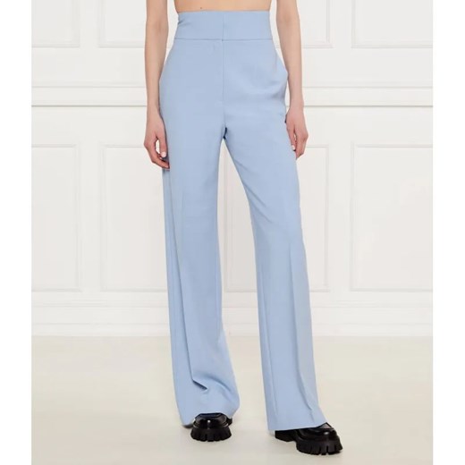 HUGO Spodnie Himia | Regular Fit ze sklepu Gomez Fashion Store w kategorii Spodnie damskie - zdjęcie 185013470