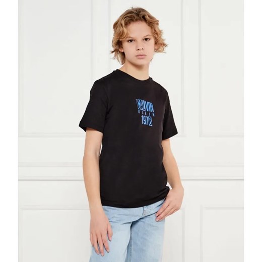 Calvin Klein Jeans T-shirt | Regular Fit ze sklepu Gomez Fashion Store w kategorii T-shirty chłopięce - zdjęcie 185013673