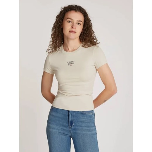 Tommy Jeans T-shirt | Slim Fit ze sklepu Gomez Fashion Store w kategorii Bluzki damskie - zdjęcie 185013694