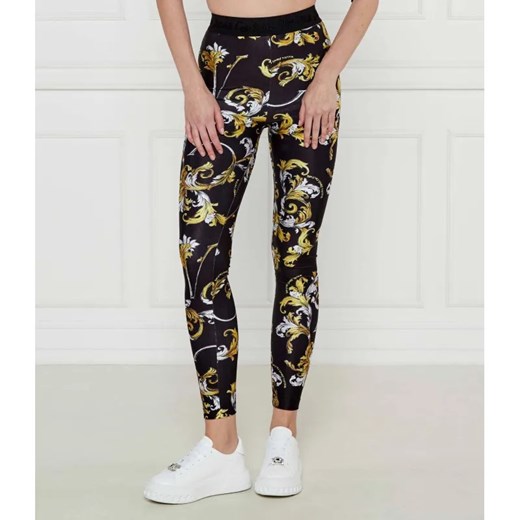 Versace Jeans Couture Legginsy FOUSEUX | Slim Fit ze sklepu Gomez Fashion Store w kategorii Spodnie damskie - zdjęcie 185013760