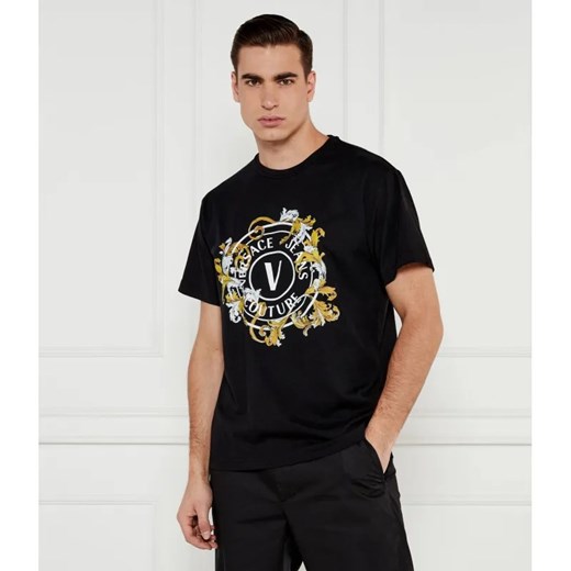 Versace Jeans Couture T-shirt | Regular Fit ze sklepu Gomez Fashion Store w kategorii T-shirty męskie - zdjęcie 185013772