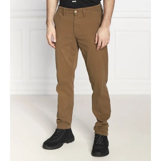 BOSS ORANGE Spodnie chino Schino Taber | Tapered fit ze sklepu Gomez Fashion Store w kategorii Spodnie męskie - zdjęcie 185013820
