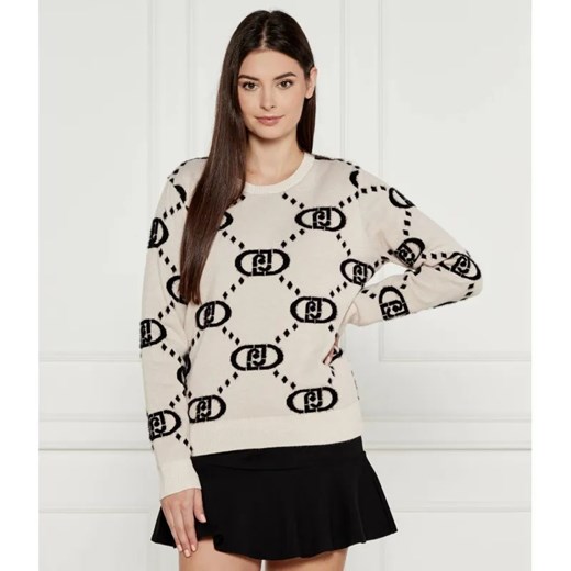 Liu Jo Sport Sweter | Regular Fit ze sklepu Gomez Fashion Store w kategorii Swetry damskie - zdjęcie 185013921