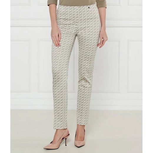 Marc Cain Spodnie dzianinowe FATSA | Regular Fit ze sklepu Gomez Fashion Store w kategorii Spodnie damskie - zdjęcie 185013992
