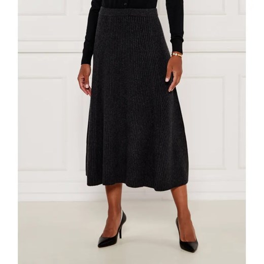 Pinko Wełniana spódnica arabian | z dodatkiem kaszmiru ze sklepu Gomez Fashion Store w kategorii Spódnice - zdjęcie 185014051