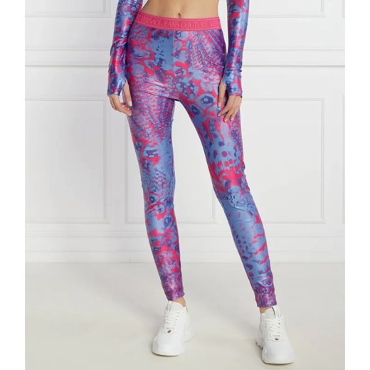 Versace Jeans Couture Legginsy | Slim Fit ze sklepu Gomez Fashion Store w kategorii Spodnie damskie - zdjęcie 185014124