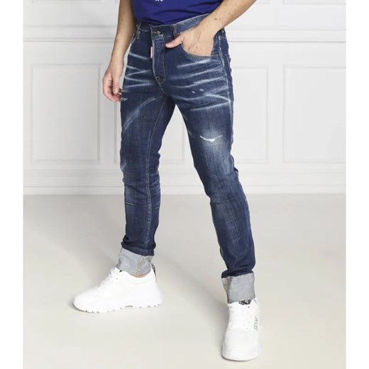 Dsquared2 Jeansy Skater | Tapered fit ze sklepu Gomez Fashion Store w kategorii Jeansy męskie - zdjęcie 185014242