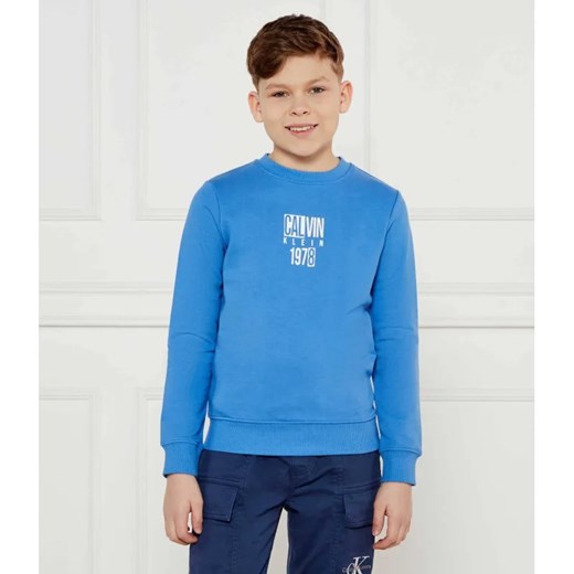 Calvin Klein Jeans Bluza | Regular Fit ze sklepu Gomez Fashion Store w kategorii Bluzy chłopięce - zdjęcie 185014263