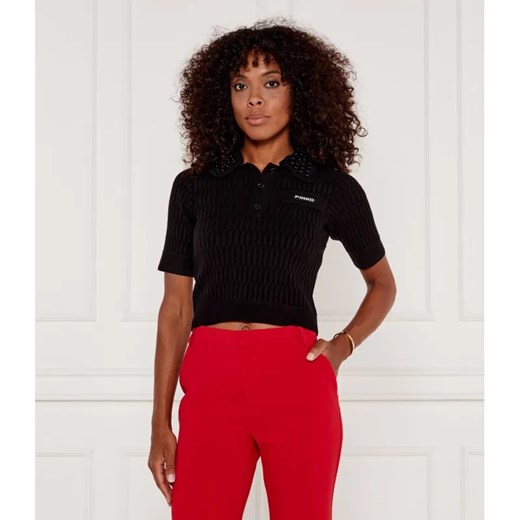 Pinko Bluzka EGYPTIAN | z dodatkiem wełny ze sklepu Gomez Fashion Store w kategorii Bluzki damskie - zdjęcie 185014373