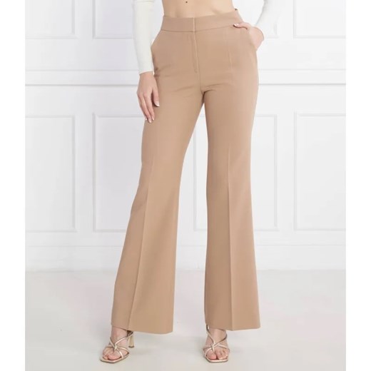 HUGO Spodnie Hismara | flare fit ze sklepu Gomez Fashion Store w kategorii Spodnie damskie - zdjęcie 185014460